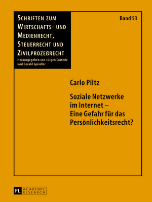 cover image of Soziale Netzwerke im Internet  Eine Gefahr für das Persönlichkeitsrecht?